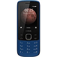 Nokia 225 - adatto a tutti gli operatori - 0.06 GB, Telefono Cellulare 4G Dual Sim, Display 2.4" a Colori, Bluetooth, Fotocamera, Blue, [Italia] usato  Spedito ovunque in Italia 