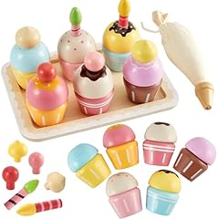 Hersity wooden cupcakes for sale  Delivered anywhere in USA 