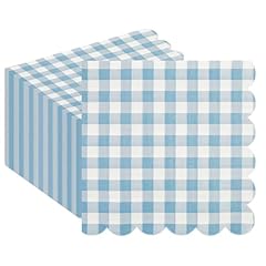 50pcs blue scalloped for sale  Delivered anywhere in USA 