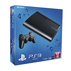 NEW! Sony Playstation 3 PS3 12Gb Super Slim Console Black UK, usado segunda mano  Se entrega en toda España 