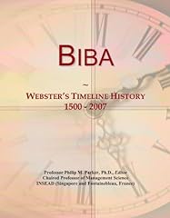 Biba webster timeline for sale  Delivered anywhere in UK