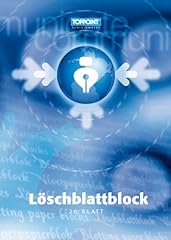 Löschblattblock 20 blatt gebraucht kaufen  Wird an jeden Ort in Deutschland