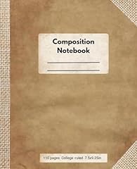Retro composition notebook for sale  Delivered anywhere in USA 