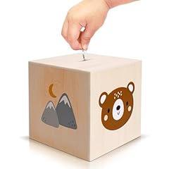 Wooden piggy bank for sale  Delivered anywhere in USA 