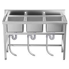 Compartment sink stainless for sale  Delivered anywhere in USA 
