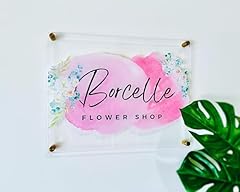Personalized acrylic logo for sale  Delivered anywhere in USA 