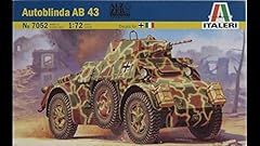 Italeri 7052 autoblinda usato  Spedito ovunque in Italia 