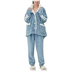 Fleece pyjamas women for sale  Delivered anywhere in UK