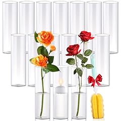 16pcs glass cylinder for sale  Delivered anywhere in USA 
