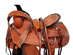 Brown leather western for sale  Delivered anywhere in USA 