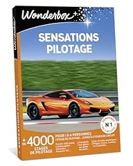 Wonderbox sensations pilotage d'occasion  Livré partout en France