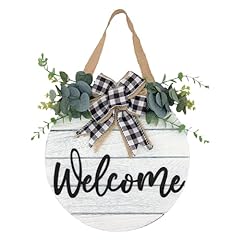 Welcome wreaths front for sale  Delivered anywhere in USA 