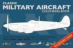 Military aircraft colouring for sale  Delivered anywhere in UK