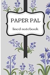 Notebook bluebell flower for sale  Delivered anywhere in UK