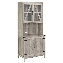 VINGLI Kitchen Hutch,67" Buffet with Hutch,Farmhouse for sale  Delivered anywhere in USA 