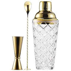 Glass cocktail shaker for sale  Delivered anywhere in USA 
