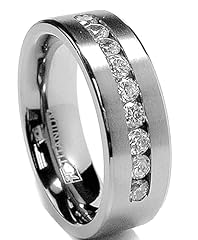 Men titanium ring for sale  Delivered anywhere in USA 