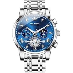 Olevs silver watch for sale  Delivered anywhere in UK