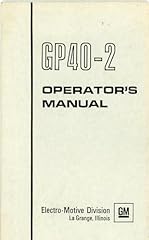Gp40 operator manual for sale  Delivered anywhere in USA 