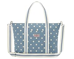Cath Kidston Cream & Blue Spot Tote Baby Changing Bag, used for sale  Delivered anywhere in UK