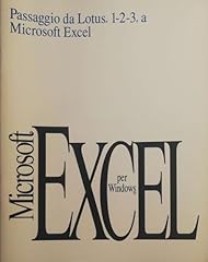 Microsoft excel passaggio d'occasion  Livré partout en Belgiqu