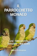 Parrocchetto monaco cura usato  Spedito ovunque in Italia 