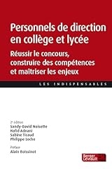 Personnels direction collège d'occasion  Livré partout en France