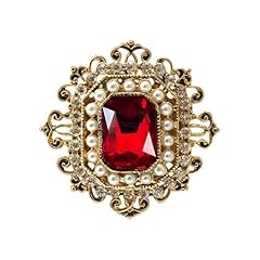 Antique rhinestone brooch for sale  Delivered anywhere in UK