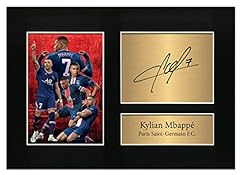 Autographe kylian mbappe d'occasion  Livré partout en France