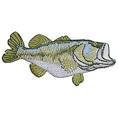 Largemouth bass embroidered for sale  Delivered anywhere in USA 