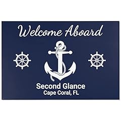 Custom welcome aboard for sale  Delivered anywhere in USA 