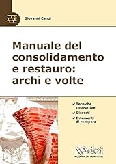 Manuale del consolidamento usato  Spedito ovunque in Italia 