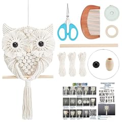 Freebloss macrame owl for sale  Delivered anywhere in USA 