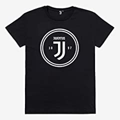 JUVENTUS Maglietta T-Shirt Nera con Logo Bianco - Uomo - 100% Originale - 100% Prodotto Ufficiale - Collezione 2020/2021 - Scegli la Tagli (Taglia L) usato  Spedito ovunque in Italia 