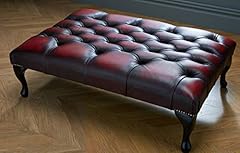 Large leather chesterfield for sale  Delivered anywhere in Ireland