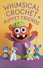 Whimsical crochet puppet for sale  Delivered anywhere in UK