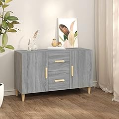 Homgoday credenza grigia usato  Spedito ovunque in Italia 