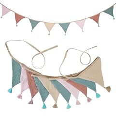 Zuoqiang fabric bunting for sale  Delivered anywhere in UK