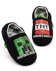 Minecraft slippers boys for sale  Delivered anywhere in UK