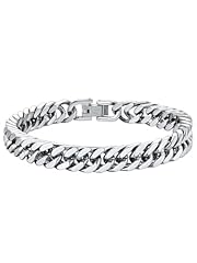 Mens cuban bracelet for sale  Delivered anywhere in USA 