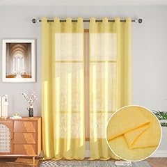 Upopo yellow sheer for sale  Delivered anywhere in USA 