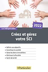 Créez gérez sci d'occasion  Livré partout en France