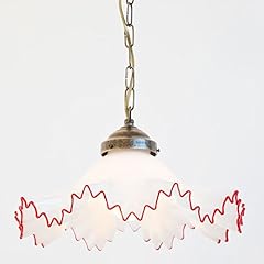 Lustre laiton verre d'occasion  Livré partout en France