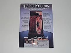 Klipsch klipschorn audiophile for sale  Delivered anywhere in USA 