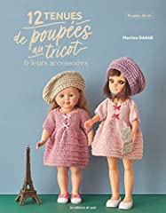 Tenues poupées tricot d'occasion  Livré partout en France