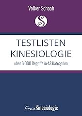 Testlisten kinesiologie 000 gebraucht kaufen  Wird an jeden Ort in Deutschland