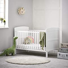 Obaby Grace Cot Bed (White), used for sale  Delivered anywhere in UK