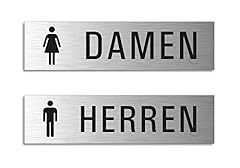 Schilder damen herren gebraucht kaufen  Wird an jeden Ort in Deutschland