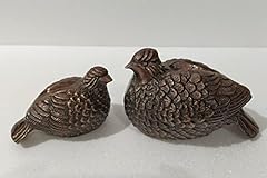 Decorative metal quail for sale  Delivered anywhere in USA 
