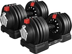 Yaheetech adjustable dumbbells for sale  Delivered anywhere in UK